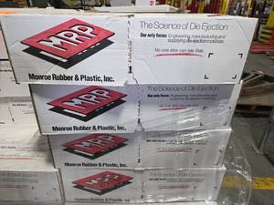 lot 6059 image: Monroe Rubber & Plastic MR40 White Die Ejection Strips - 4 Cases