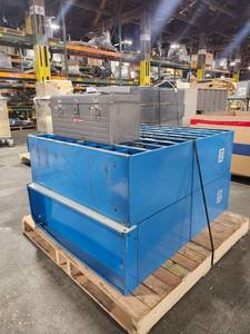 lot 6088 image: Craftsman Tool Box with Blue Metal Storage Bins and Parts