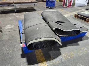 lot 6093 image: Industrial Rubber Floor Matting Rolls