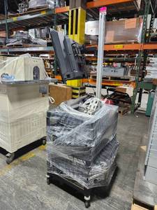 lot 6106 image: Medical Equipment Cart with Monitor Setup