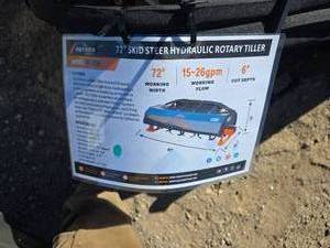 lot 69 image: 72-inch Skid Steer Sweeper Broom RT-72W