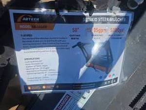 lot 73 image: Artleer RK-5014N Skid Steer Mulcher Attachment