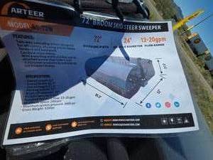 lot 77 image: Arteer SS-72W Sweeper Brush Attachment