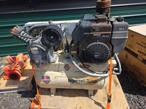lot 243 image: Ingersoll Rand Air Compressor with Kohler Engine
