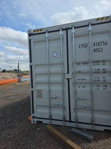 lot 257 image: 40ft Steel Shipping Container