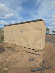 lot 259 image: Used Portable Storage Building Shed