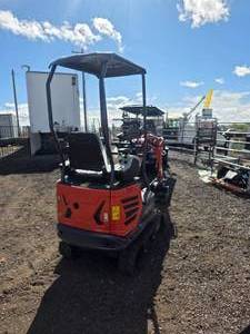 lot 100588 image: 2025 CFG Industrial MX15RX Mini Excavator  Manual Thumb  1.5 Ton Compact Track Digger