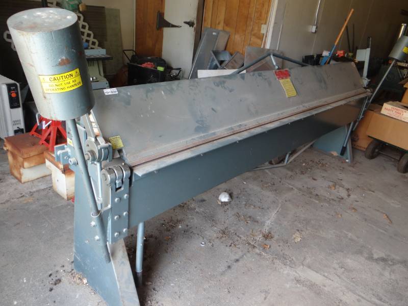 lot 17415 image: Roper whitney co. connecticut bending brake.