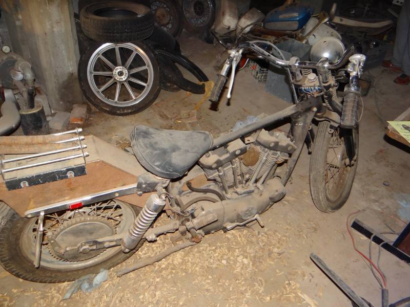 lot 17518 image: 1971 Harley Davidson sportster.
