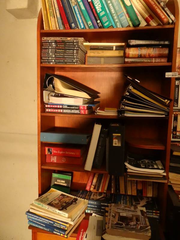 lot 17546 image: Lot of various books & binders.
