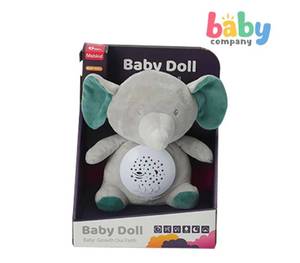 lot 13910 image: Baby Company Baby Plush Comfort Projector Plush - Elephant