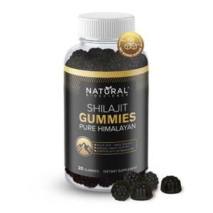 lot 32637 image: Himalayan Shilajit Gummies 800mg - Magnesium, Ashwagandha, Zinc, Fulvic Acid & 85 Trace Minerals, Lab Tested, Pure, Sugar-Free, Extra Strength, High Absorption, for Men, Women, Non-GMO, 30 Gummy (BEST BY 042028)