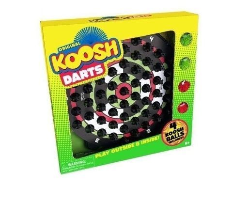 lot 14008 image: Koosh Dartboard Toy Multi - Sports Sets - 5pc Interactive Indoor Game for Kids, Age 5