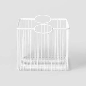 lot 15352 image: Medium Stackable Kids Storage Wire Bin - Pillowfort  11x10x9