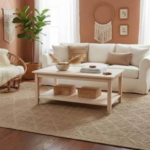 lot 30587 image: Solano Coffee Table Unfinished - Retail $186