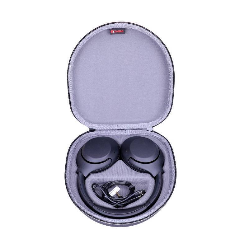 lot 10055 image: XANAD Hard Case for Sony WH-CH720N  WH-CH720NW  WH-CH720NB  WH-CH520  WHCH710N  WH-CH510  XB900N XB700N Wireless Noise Canceling Extra Bass Headphones - Storage Protective Bag