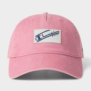 lot 15380 image: Champion Adult Pigment-Washed Twill Baseball Hat - Cosmic Pink