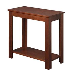 lot 30622 image: Designs2Go Baja Chairside End Table with Shelf - Retail $199