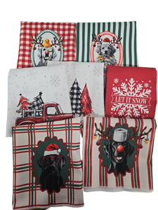 lot 32770 image: Christmas Holiday KitchenBathroom Towel Set