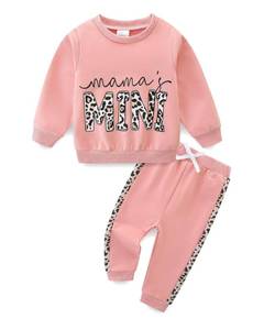 lot 32782 image: Mamas Mini Toddler Girl Fall Outfit Pink 3-4T