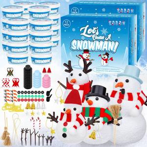 lot 32860 image: 24 Pack Build a Snowman Kit, Snowman Kit Inspiring DIY Christmas Crafts