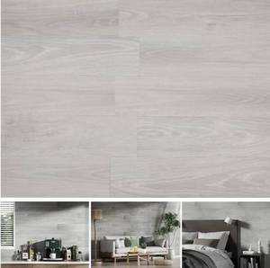 lot 33008 image: SINGULARWOOD Vinyl Wall Planks,Self-Adhesive Vinyl Panels for Walls,Peel and Stick Easy Installation (12 pcs18 Sq FtBox),White Washed-White
