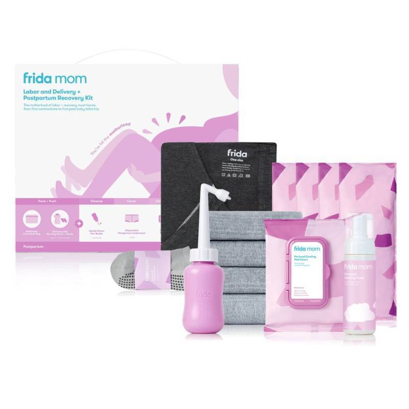 lot 30009 image: Frida Mom Labor and Delivery  Postpartum Recovery Kit - Postpartum Must-Haves  Babyshower Gift for Mom