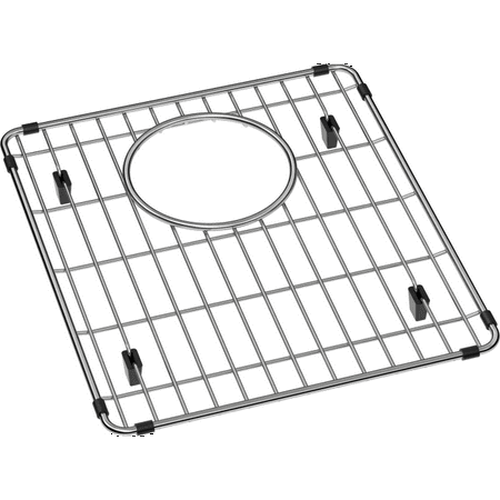 lot 4861 image: Elkay Stainless Steel 12  X 13-34  X 1-14  Bottom Grid Sink Mat -Retail $64