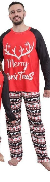 lot 31042 image: Christmas Pajama Set -Mens Small