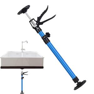 lot 15448 image: Cabinet Installation Jack, Adjustable Cabinet Lift, Stainless Steel  Nylon Cabinet Lifting Jacks 22.8-45.3 (1 Pack)