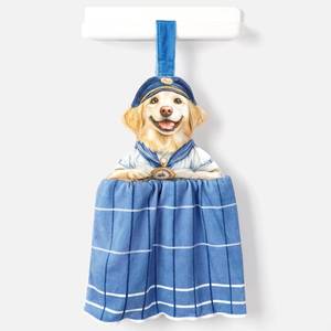 lot 32934 image: Golden Retriever Dog Hand Towels