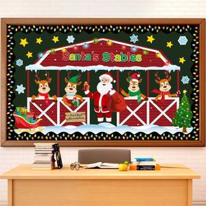 lot 32950 image: Christmas Bulletin Board Decorations
