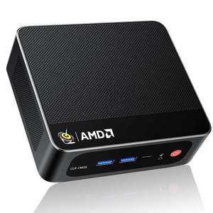 lot 32982 image: Beelink Mini PC, SER5 Pro 5825U AMD Ryzen 7 (Up to 4.5GHz) 16GB DDR4 500GB PCle 3.0 SSD Mini Desktop Computer, 1000Mbps LAN, Wifi6BT5.2,HDMIDPType-c4K Triple Display Micro PC