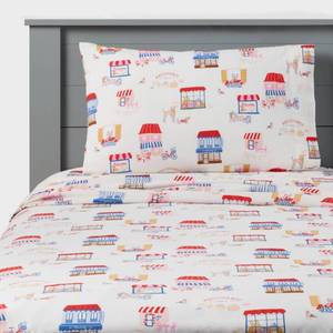 lot 33048 image: Queen Size Patisserie Kids Cotton Sheet Set - Pillowfort