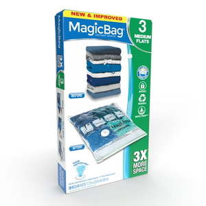 lot 33054 image: MagicBag Smart Design Instant Space Saver Storage - Flat Medium