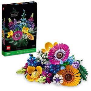 lot 33059 image: LEGO Icons Wildflower Bouquet Artificial Flowers 10313  (SEE DETAILS) Retail $80
