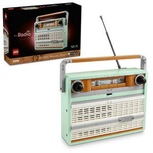 lot 33060 image: LEGO Icons Retro Radio Building Set for Adults (See Details)