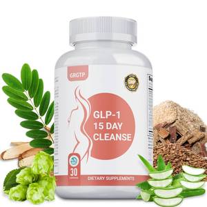lot 34015 image: GLP-1 Natural Cleanse Support Formula - 15 Day Gut Cleanse for Women & Men  Formulated with Senna Leaf, Probiotics & Psyllium Husk and More  Non-GMO BEST BY 9132026