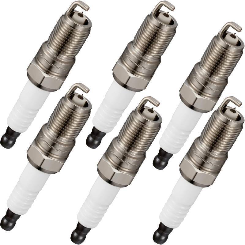 lot 7295 image: BDFHYK SP413 Iridium Spark Plugs Compatible with Ranger Tempo Probe for Mazda 6 Tribute MPV B3000 Benz 300CE 300SEL 300TE for Mercury Montego Sable 3.0L L6 V6 Engine Replacement for BP5EFS, Set of 6