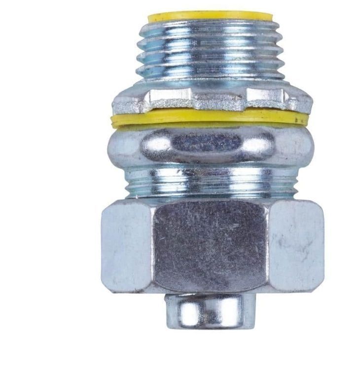 lot 16403 image: 12 in. Uninsulated Liquid-Tight Connector (1-Pack)