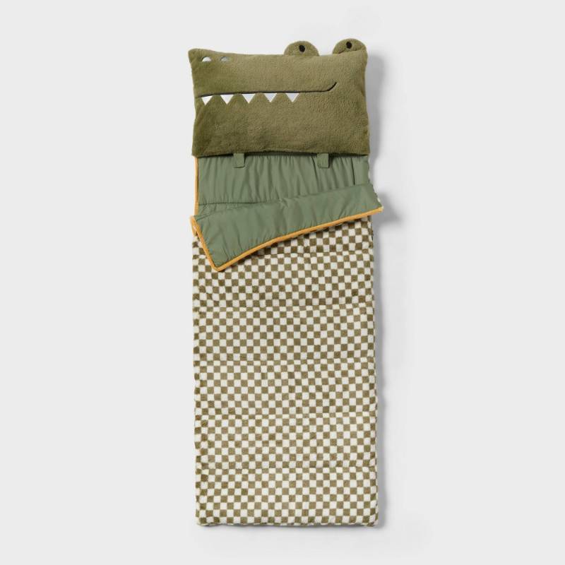 lot 13457 image: Alligator Kids Sleeping Bag - Pillowfort