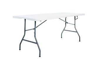 lot 30782 image: Peakform Dorm Folding Banquet Table Off White