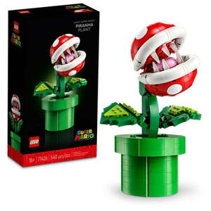 lot 33140 image: LEGO Super Mario Piranha Plant Building Set (UNKNOWN IF ALL PARTS ARE PRESENT)