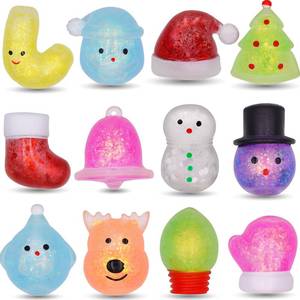 lot 34057 image: 12 Pack Christmas Squeeze Toys