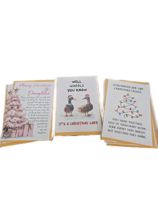 lot 34104 image: Christmas Greeting Cards Set of 7