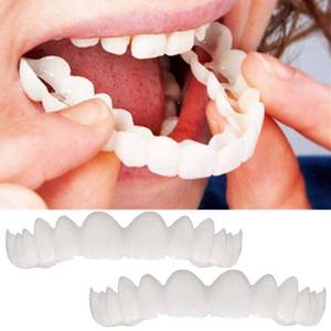 lot 34111 image: 2 Pairs, Temporarily Adjustable Teeth for Men and Women