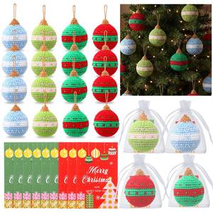 lot 34117 image: 12 Sets Christmas Crochet Gifts for Coworkers