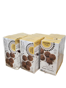 lot 34142 image: Simple Mills Almond Flour Double Chocolate Cookies 9-Pack (BEST BY 01192026)
