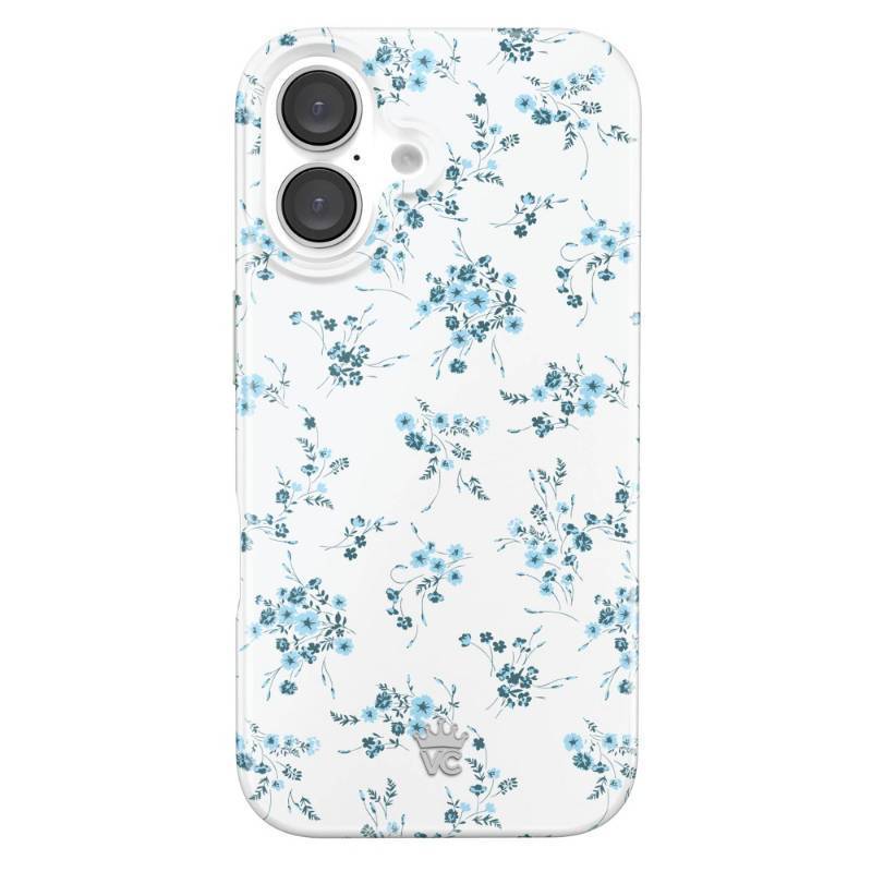 lot 30521 image: VELVET CAVIAR iPhone 16 MagSafe Case - French Blue Floral