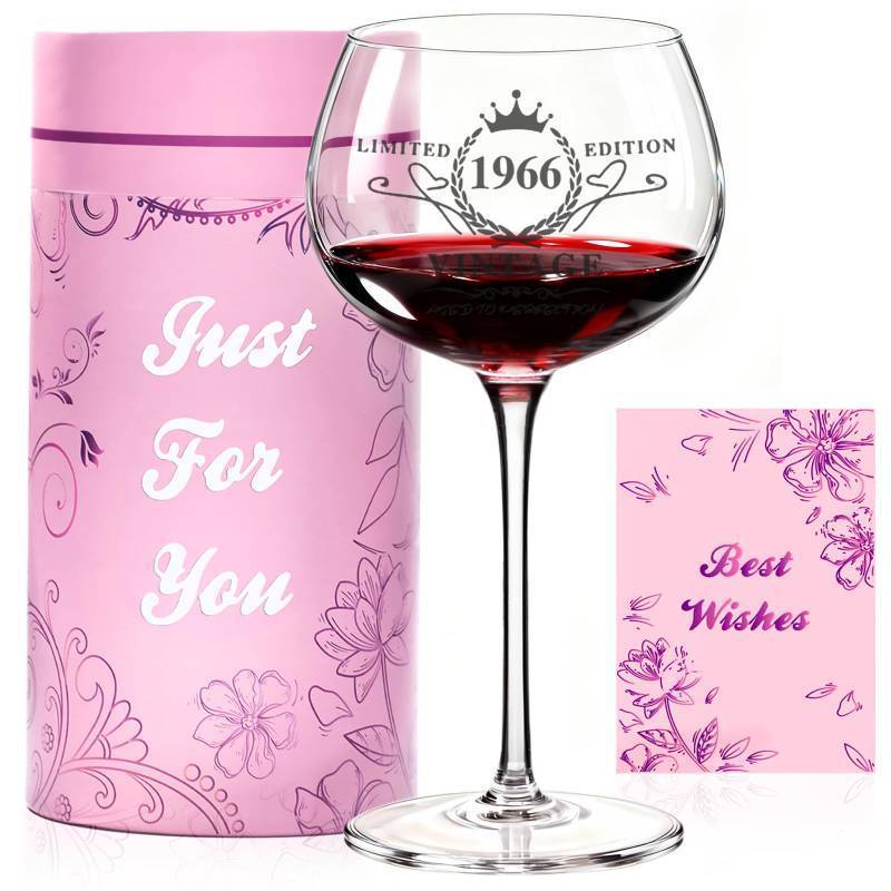 lot 31129 image: 1965 Engraved Wine Glass